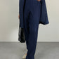 Pantalone vintage plissettato Made in France