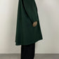 Max Mara green oversize coat