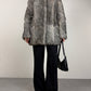Pelliccia vintage in pregiato Rex rabbit
