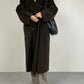 Max Mara 101801 cappotto vintage color cioccolato