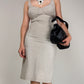 PRADA abito in cotone e lino