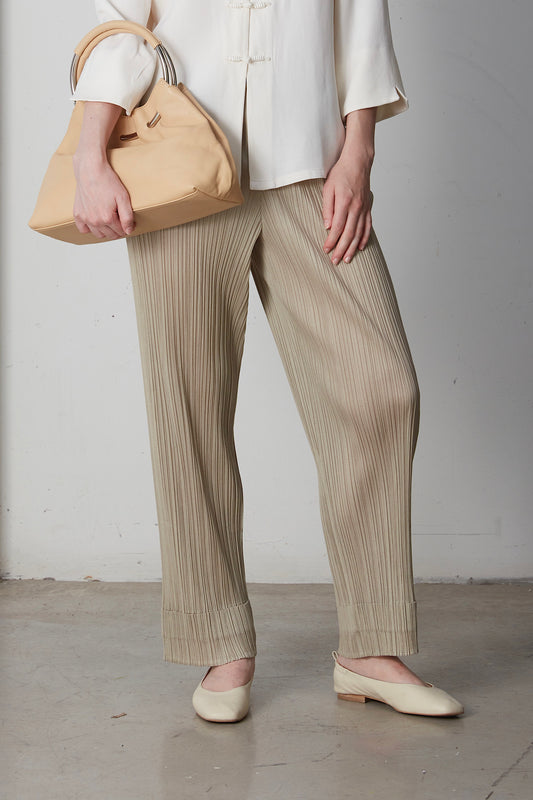 Pleats Please Issey Miyake pantaloni