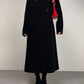 Cappotto vintage Made in Italy in angora, lana e cashmere