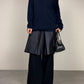 Maglione in lana e cashmere con intrecci
