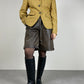 Blazer JIL SANDER in lana e cashmere pied de poule