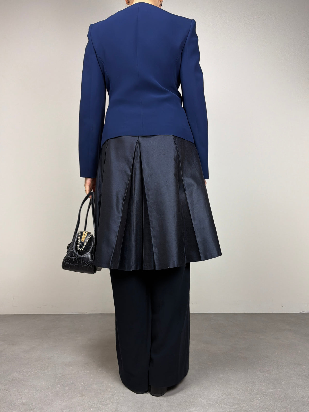 GIORGIO ARMANI blazer in seta