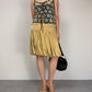 Top vintage in pizzo con intreccio