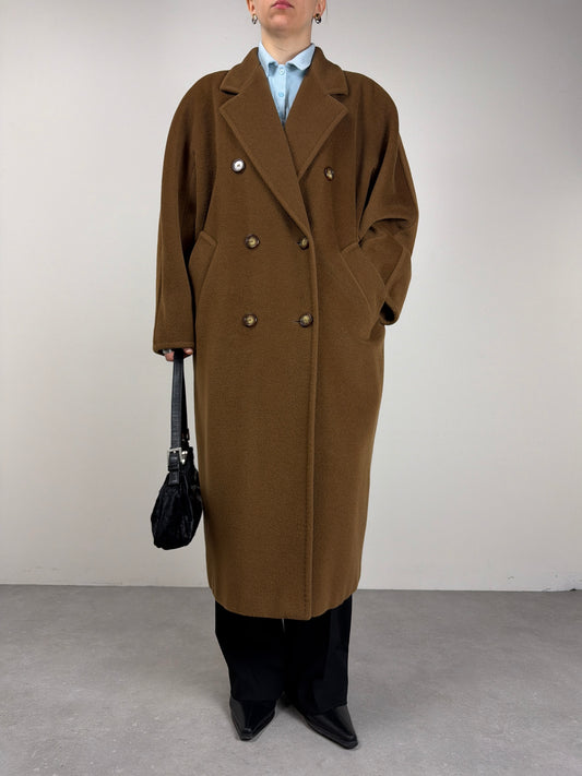 Max Mara icon 101801 cappotto marrone