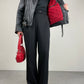 Chiodo vintage in vera pelle