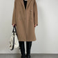 Cappotto vintage Made in Italy in lana, angora e cashmere