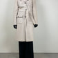 Seashell wool coat