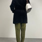 Borsa in vera pelle bicolore