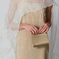 Stola Max Mara in organza di seta con ricamo floreale