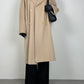 Ivory wool coat