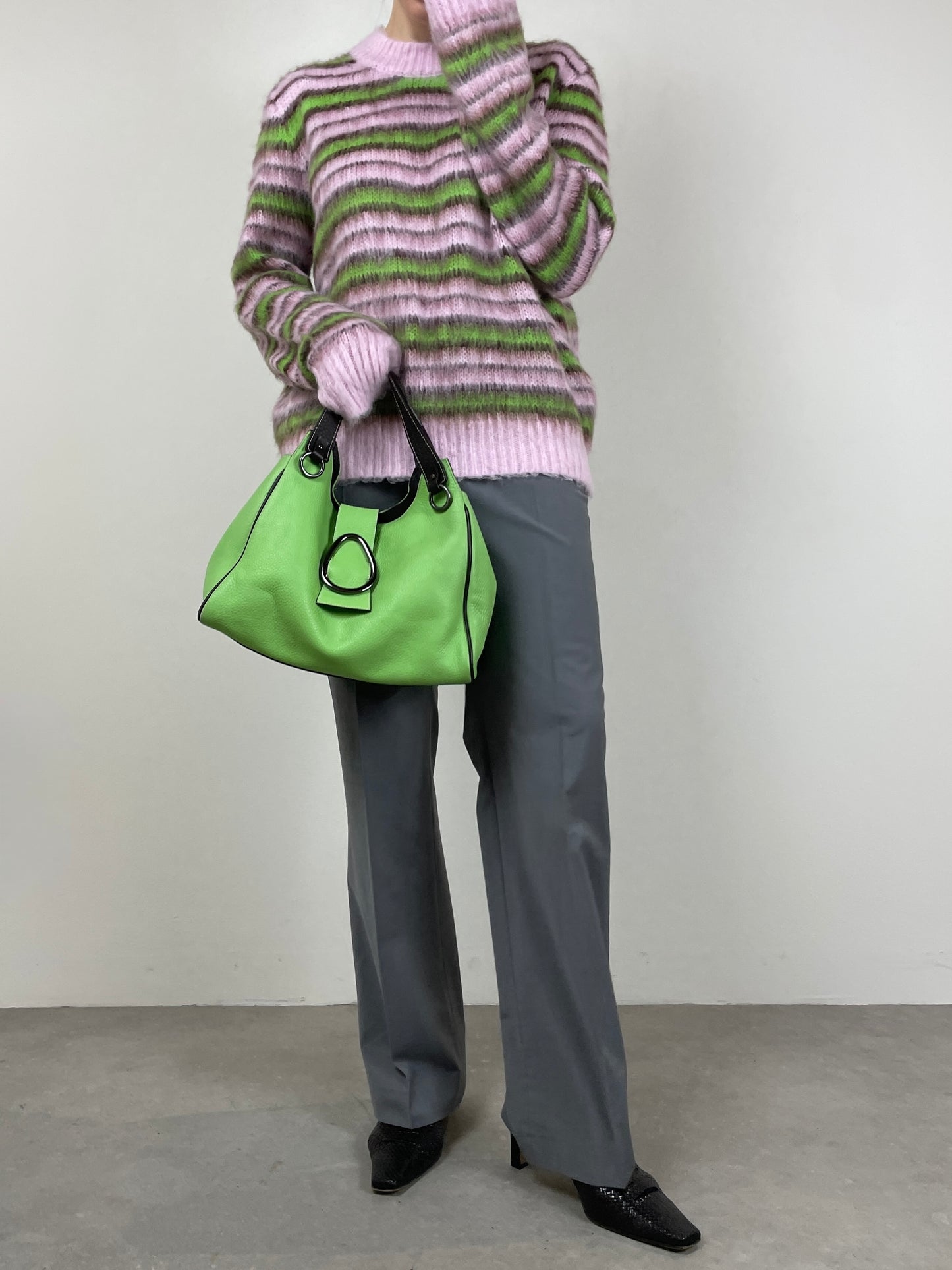 MARNI maglione mohair spazzolato