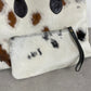 Maxi borsa in vera pelle cavallino