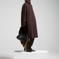 Cappotto vintage in lana, angora e cashmere