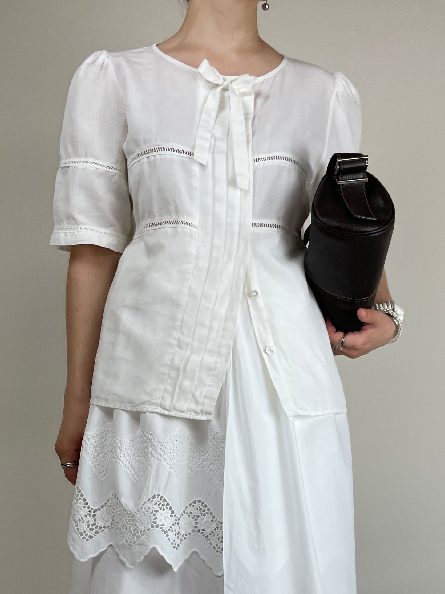 Camicia Valentino in cotone e lino