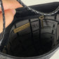 Borsa a spalla in pelle di pitone