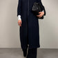 JIL SANDER abito tunica in lana blu