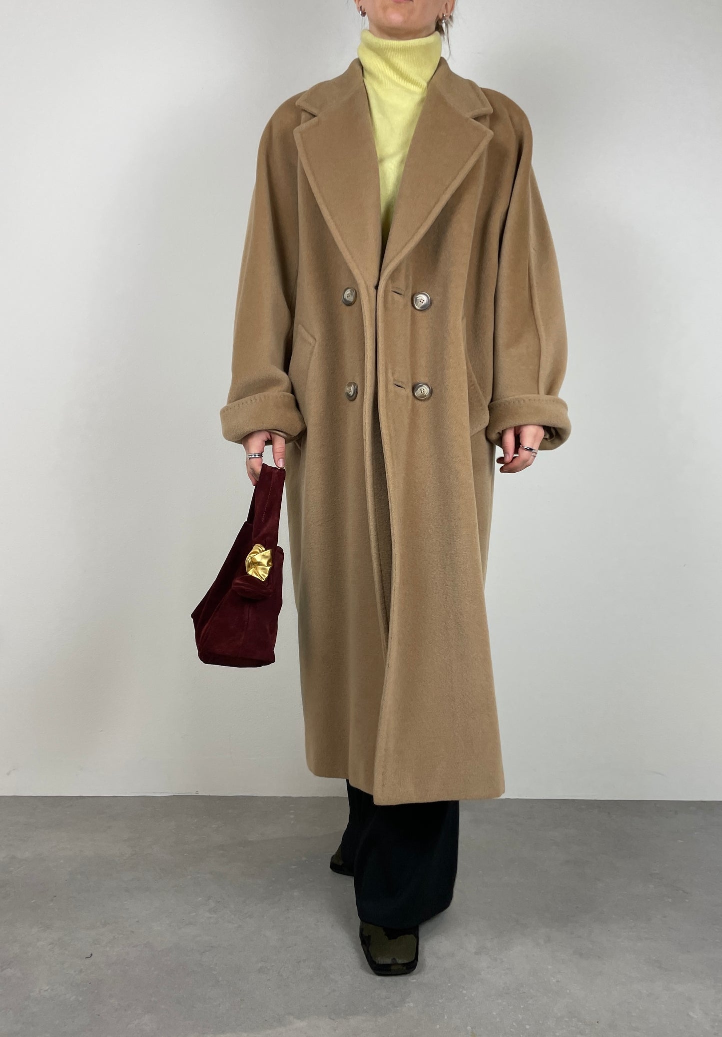 Max Mara 101801 camel coat 44IT