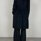 SPORTMAX Black wool coat