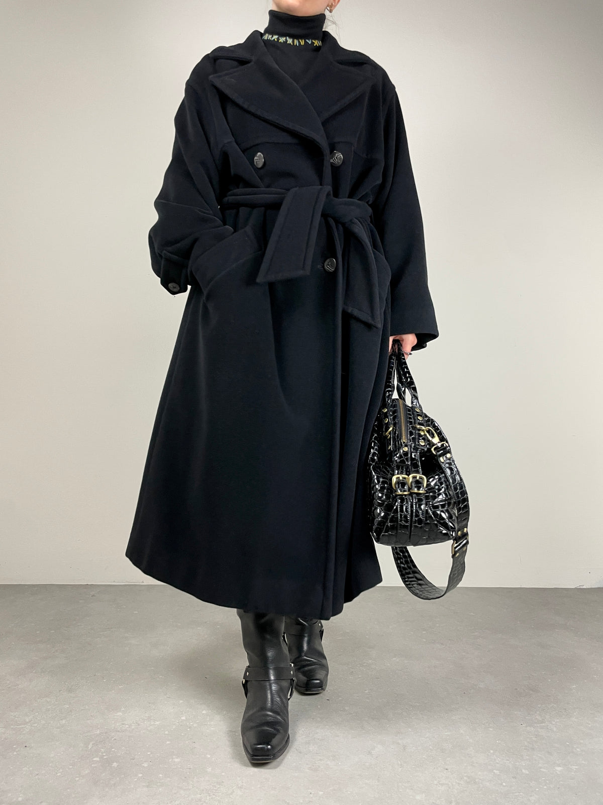SPORTMAX cappotto in lana e cashmere