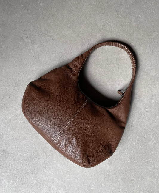 Hobo leather bag