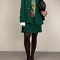 Completo vintage in 100% seta