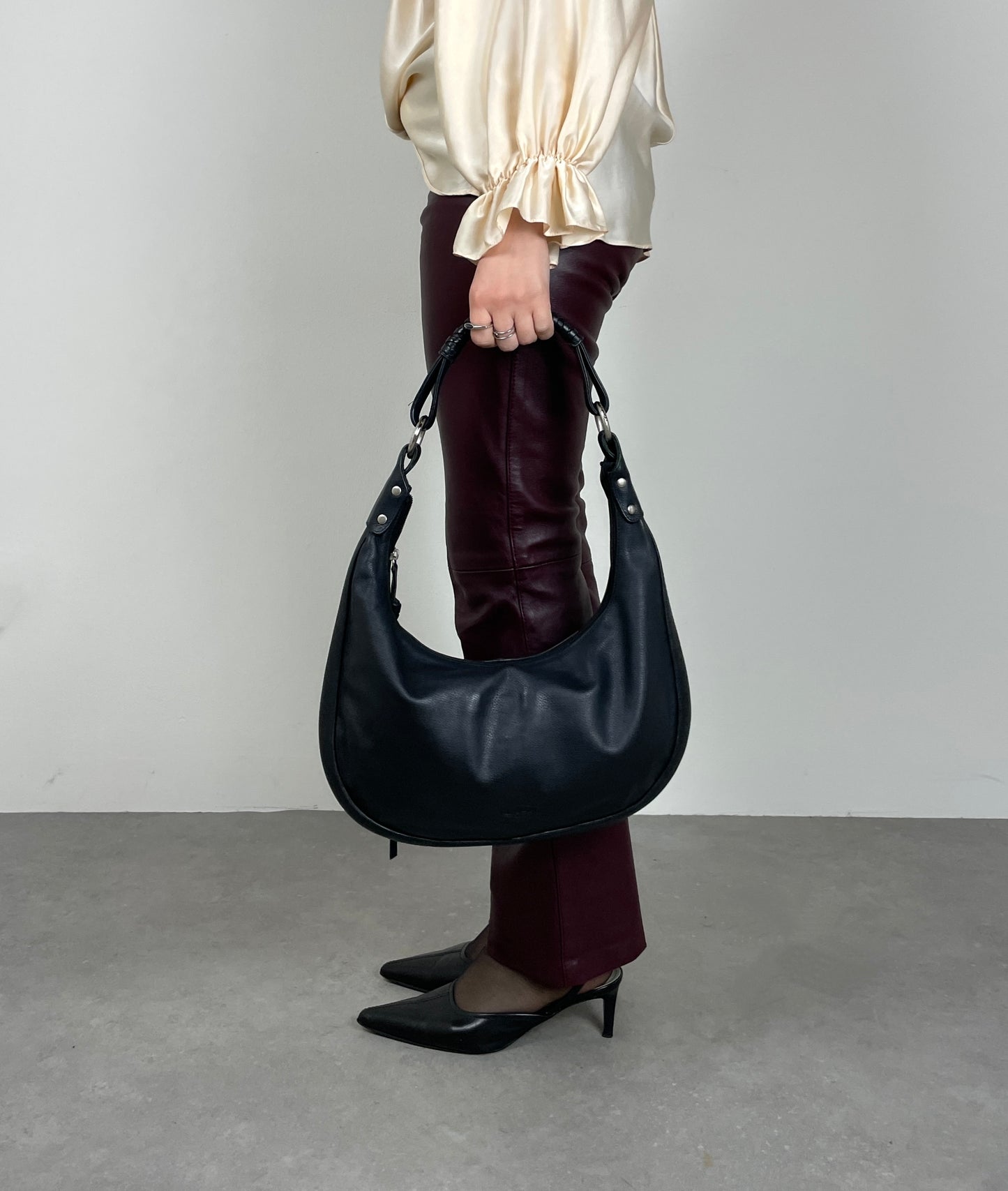 Hobo vintage leather bag