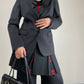 Blazer vintage in lana