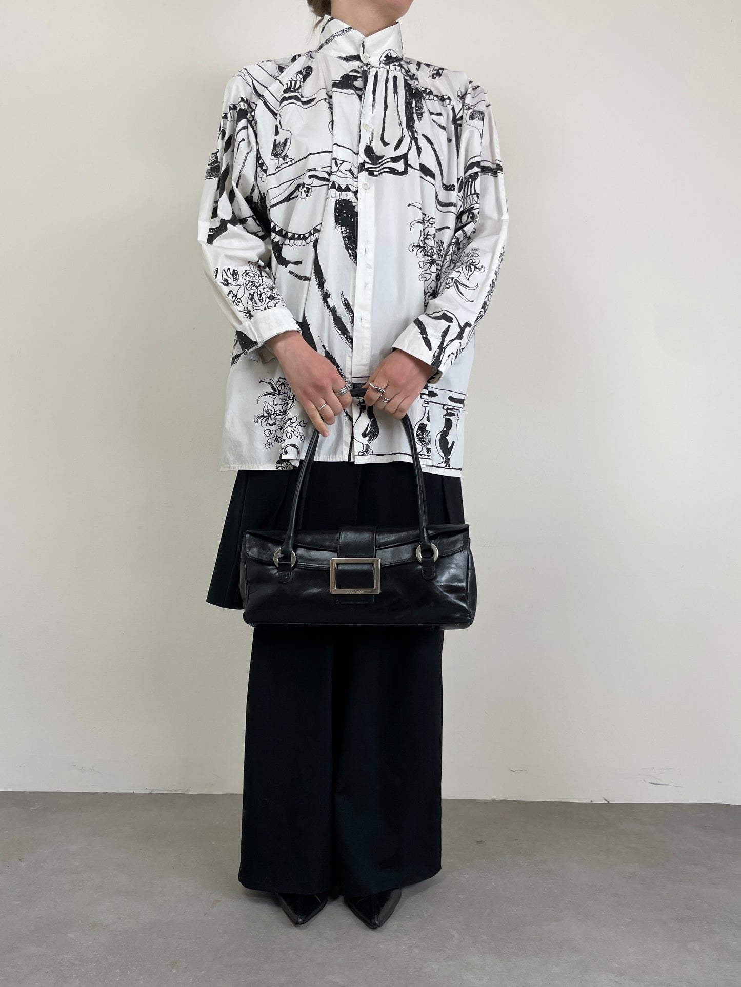 Camicia vintage a fantasia