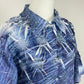 Camicia misto seta in tessuto effetto tridimensionale