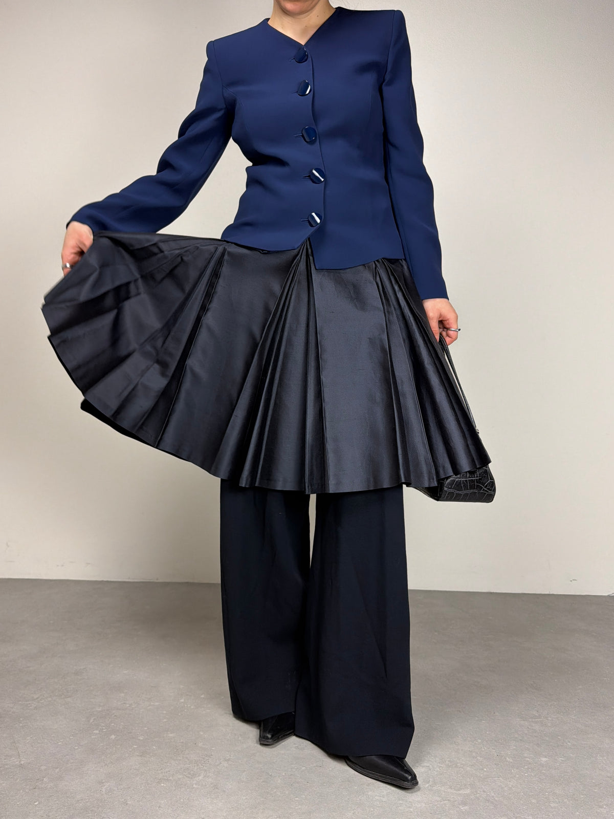Gonna MAX MARA in shantung di seta e cotone