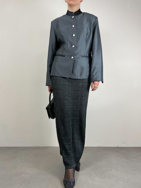 Giacca in shantung di seta