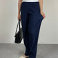 Pantalone vintage plissettato Made in France