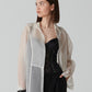 Camicia in organza di seta