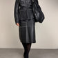 Tailleur in vera pelle