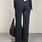 Completo vintage in lana gessata