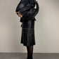 Tailleur in vera pelle