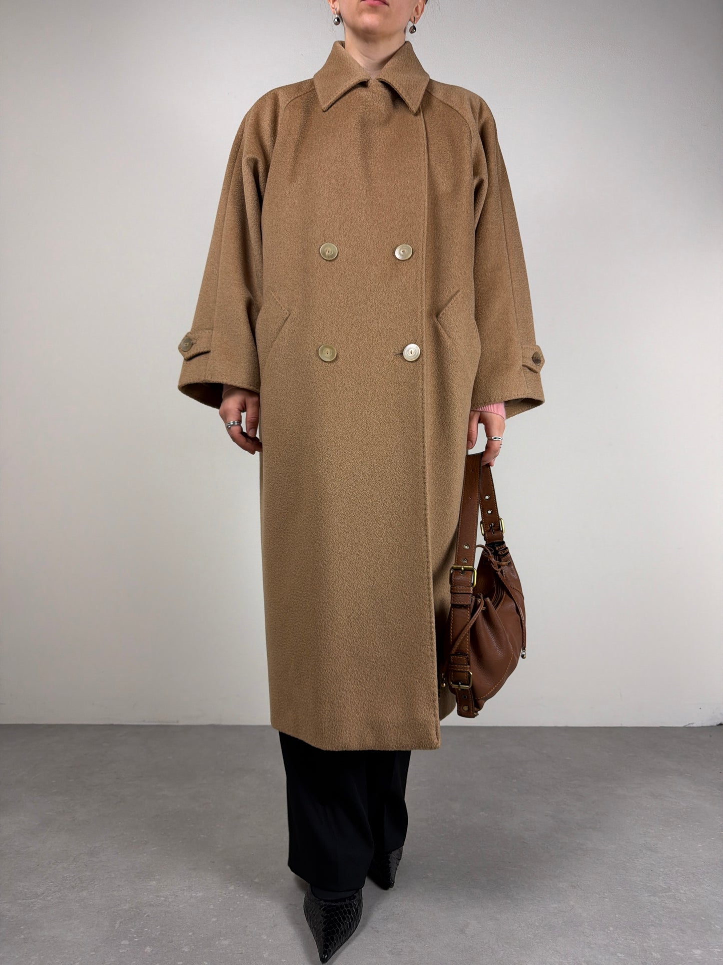 MAX MARA 100% cammello