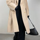 Ivory wool coat