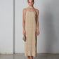Alberta Ferretti abito in pura seta ricamata