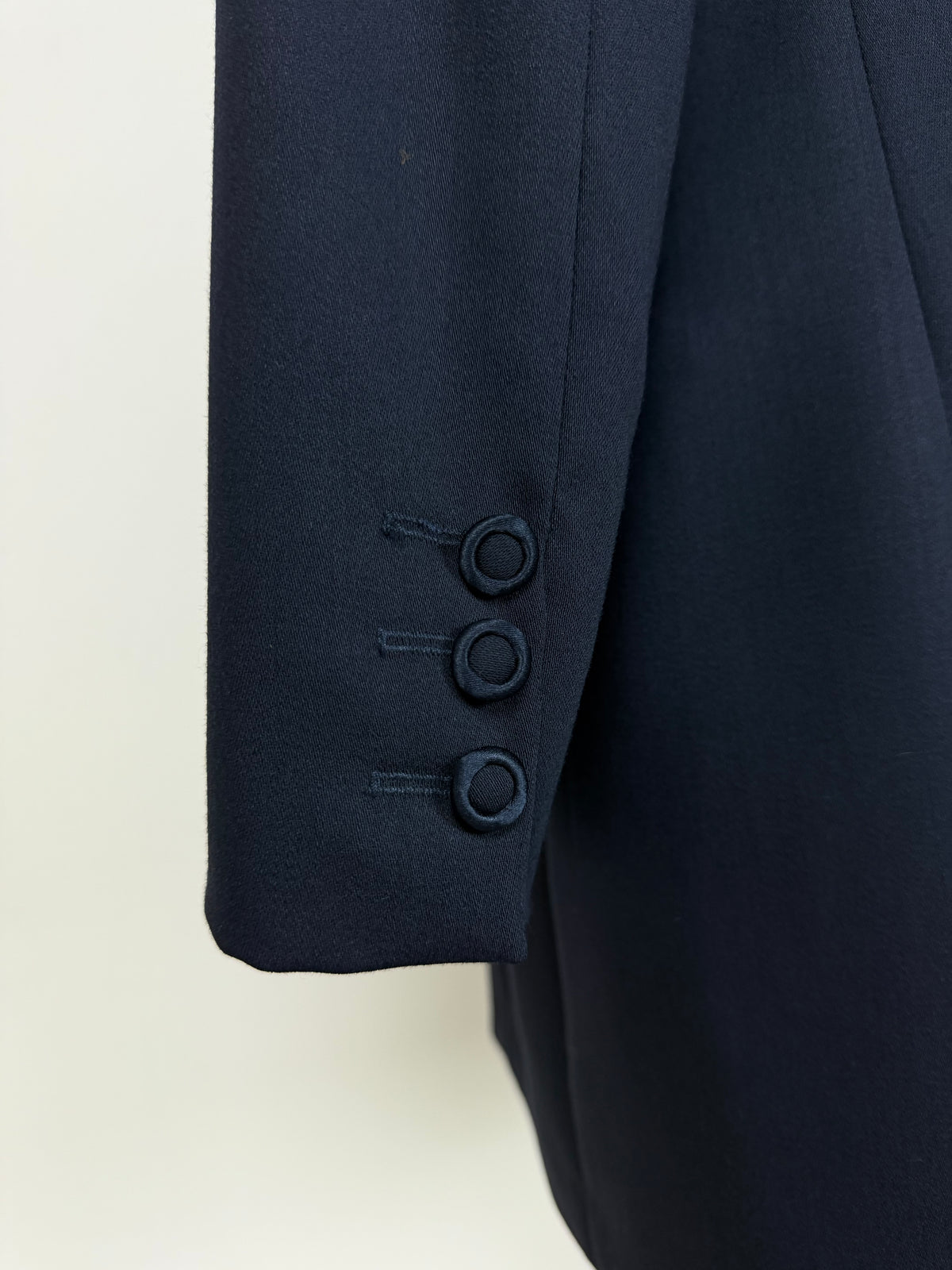 Blazer smoking in lana e seta Made in Italy