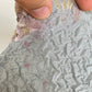 Top a fantasia in tessuto crinkle