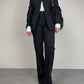 Philosophy di Alberta Ferretti completo in lana gessata