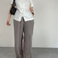 Camicia con ricami in pura seta
