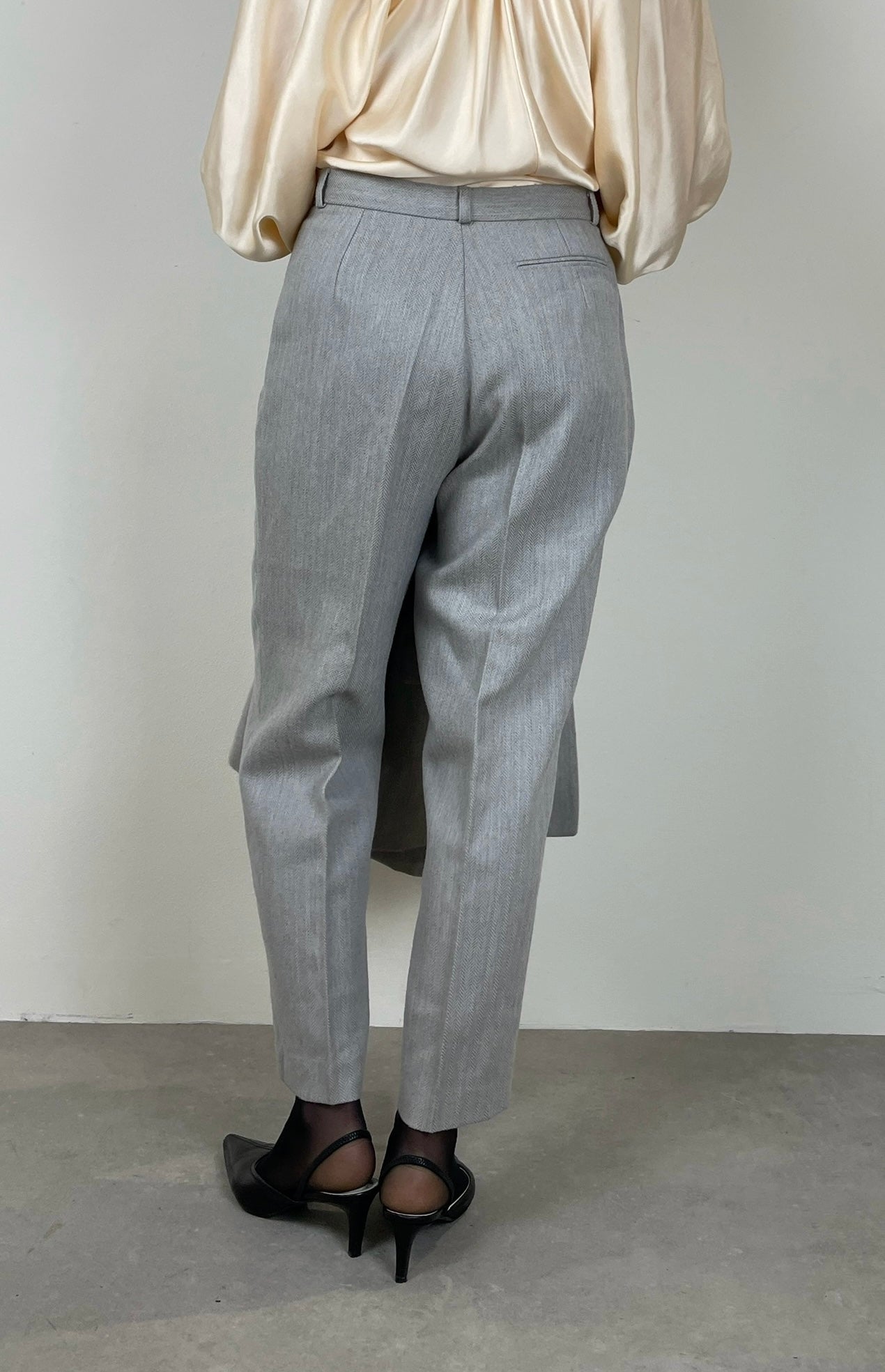 Made in Paris grey wool suit