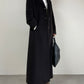 Cappotto Cinzia Rocca in babyalpaca testa di moro