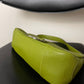 Made in Italy olive green leather bag